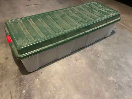 Photo of free XL storage bin (Unser / McMahon) #1