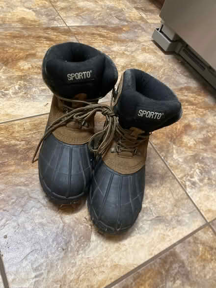 Photo of free Sporto insulated men’s duck boots (Town of Kensington) #1