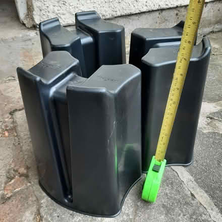 Photo of free Water butt stand (Droitwich, Worcester Road.) #1