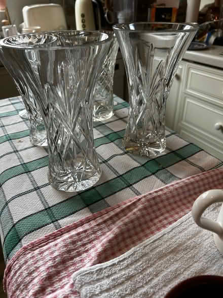 Photo of free Crystal vases (Marford LL12) #2