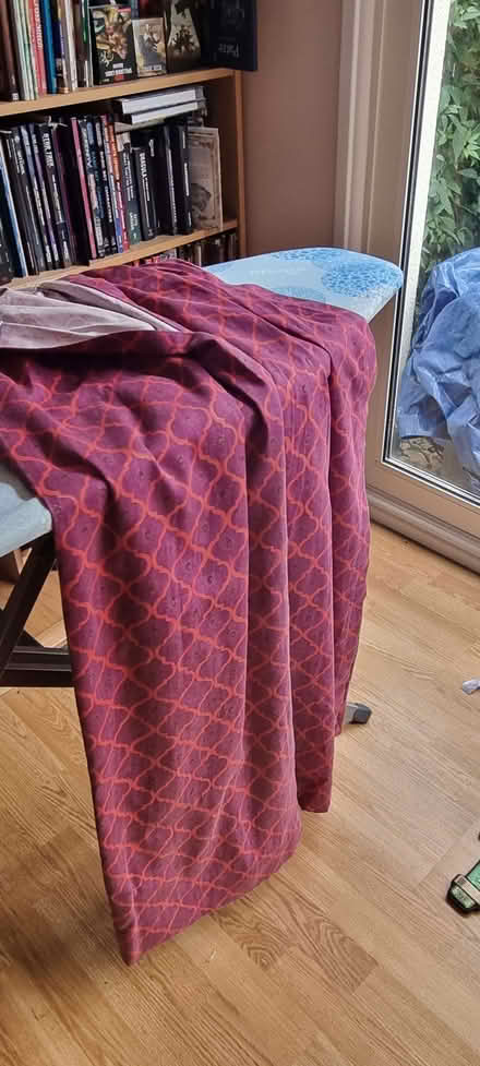 Photo of free Maroon curtains (Old Town HP2) #3