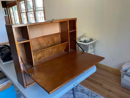 Photo of free Wall mount secretary desk (Hollenbeck and Remington) #1