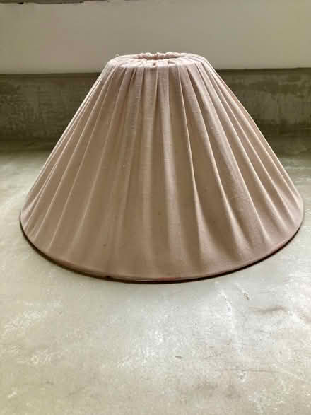 Photo of free Pale pink lampshade (Upper Radley OX14) #1