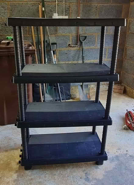Photo of free Plastic shelving (GU14) #1