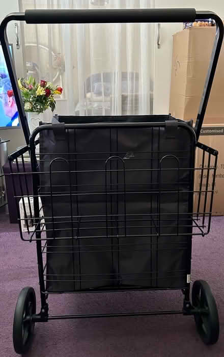 Photo of free Very big metal trolley. RM13 8TP (Rainham) #2