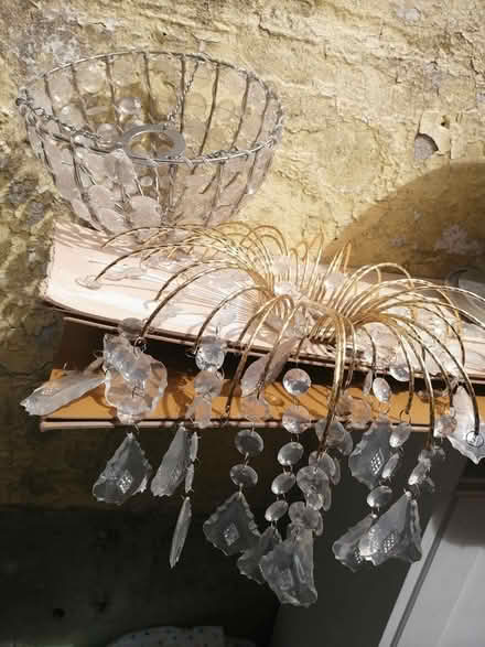 Photo of free 2 plastic and metal chandeliers (Gillingham Kent) #1