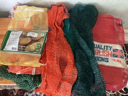 Photo of free Selection of drawstring bags for storing vegetables (Kendal LA9) #1