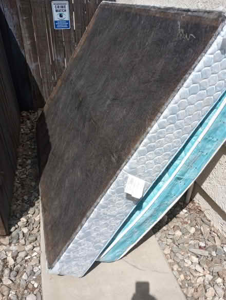 Photo of free Queen mattress and box springs (Orangecrest in Riverside) #4