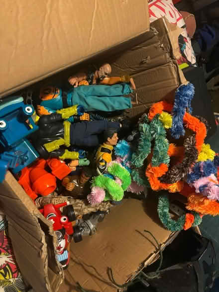Photo of free Box of action men and couple of Bob the Builder toys (Coley Ave Area RG1) #1