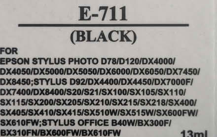 Photo of free New (non-branded) ink cartridges for some Epson printers (Chalkwell SS9) #1