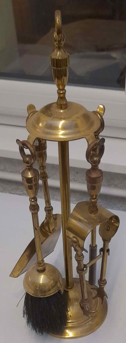 Photo of free Brass hearth set - dusty but unused (Bernards Heath AL1) #1