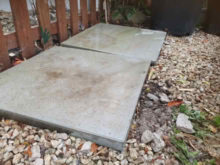 Photo of free 2 large concrete patio slab 60x60cm (Dublin sth, Shankill) #1