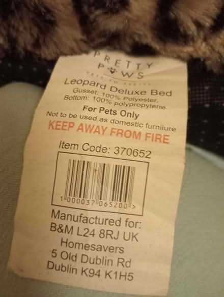 Photo of free Cat/Pet bed. (Larkhall) #3