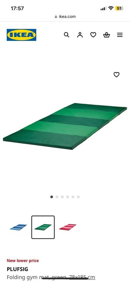 Photo of free IKEA plastic gym PLUGIN mats x 2 (Nw10 Harlesden) #2