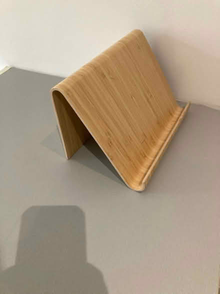 Photo of free IKEA Wood iPad Stand (Dickens heath B90) #3