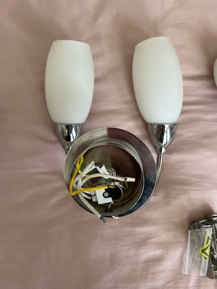 Photo of free Glass wall lamps - all working (Hove) #3