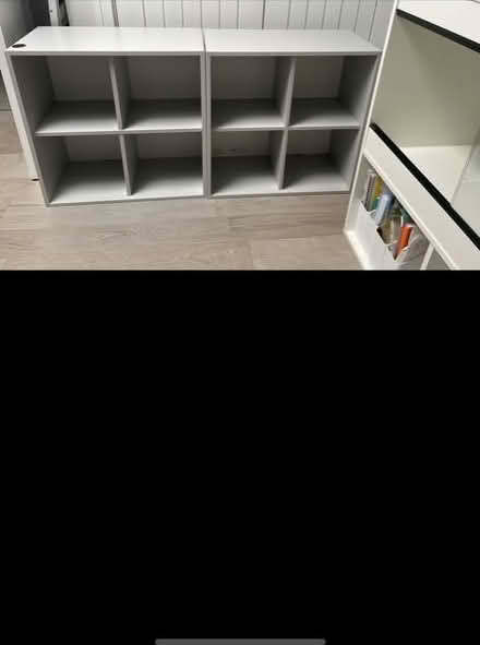 Photo of free Ikea Kallax Grey 4 space unit (CR2) #1