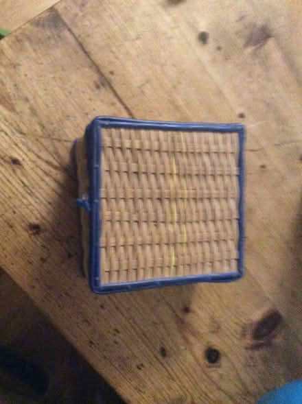 Photo of free Raffia / wicker Sewing box (Wivenhoe co7 9sd) #1