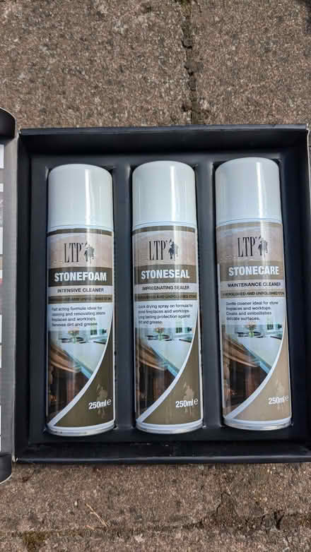 Photo of free Set of cleaning products for stone fireplace or worktop (Dean Court OX2) #1