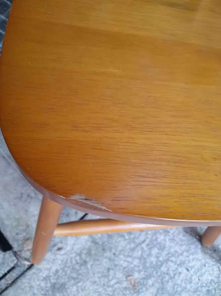Photo of free 2 wooden dining chairs (Rochdale OL12) #4