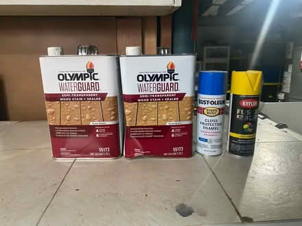 Photo of free dwck stain/sealar & plastic paint (Barcroft) #1