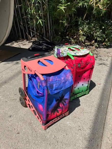 Photo of free 2 ZUCA rolling bags (Silver Lake Blvd.) #1