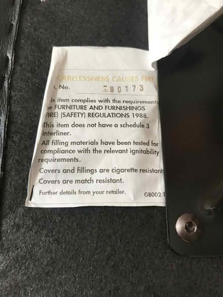 Photo of free Foot Stool - Black vinyl & wood (Bristol BS3) #4