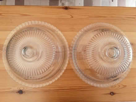 Photo of free 2 x Glass Domed Cake Covers (DA1) #1
