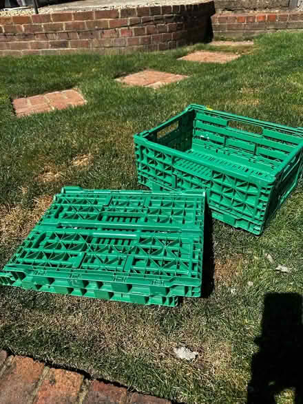 Photo of free 3x collapsable crates (Strood ME2) #1