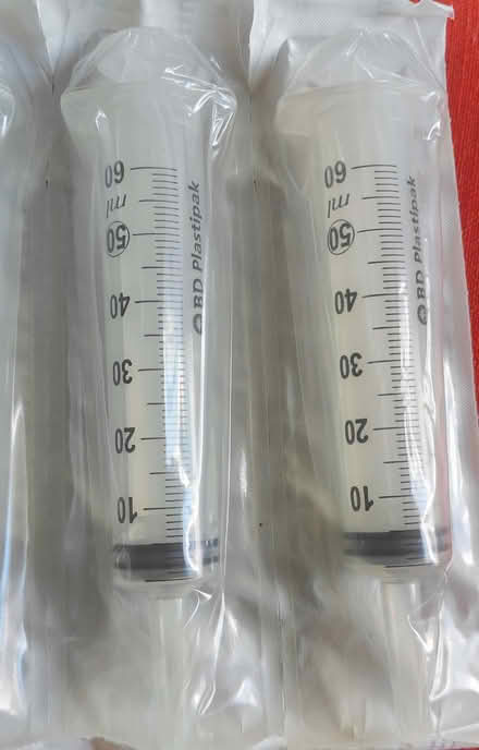 Photo of free 50ml plastic syringes (no needles) (Thorpe Hamlet NR1) #3