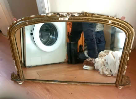 Photo of free Large vintage mirror (Harlesden) #1