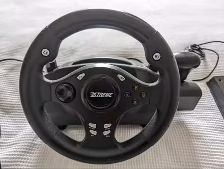 Photo of free Xtreme racing wheel and pedals (Lower Earley RG6) #1