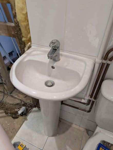 Photo of free Pedestal basin/sink and tap (Eastcote Village HA5) #2