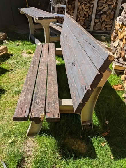 Photo of free Benches \ picnic table (ME15) #2