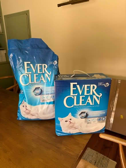 Photo of free Opened Ever Clean Cat Litter (Ham, Richmond, TW10) #1
