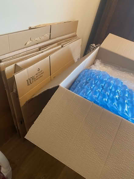 Photo of free Large cardboard boxes & bubblewrap (Joppa EH15) #1