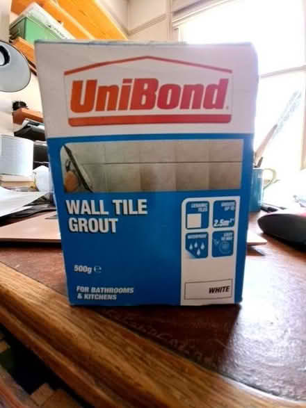 Photo of free White wall tile grout 500g (NW6) #1