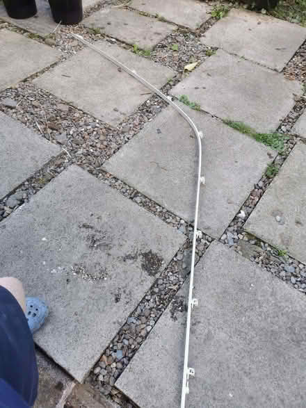 Photo of free Plastic Curtain Rail with wall fixings (Saltaire BD18) #2