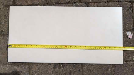 Photo of free Large off-white ceramic tiles (60 × 30cm) ‒ 8pcs (Dean Court OX2) #2