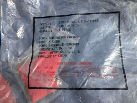 Photo of free Airbed (Fleetville AL1) #4