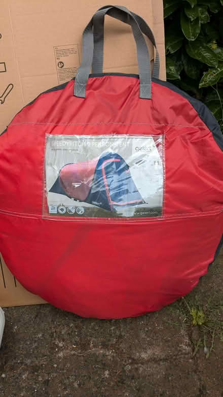 Photo of free gelert pop-up 2-person tent (Dean Court OX2) #1