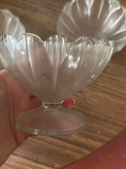 Photo of free Glass dessert bowls (Chessington KT9) #2