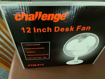 Photo of free 12inch electric desk fan (Spring Park CR0) #2