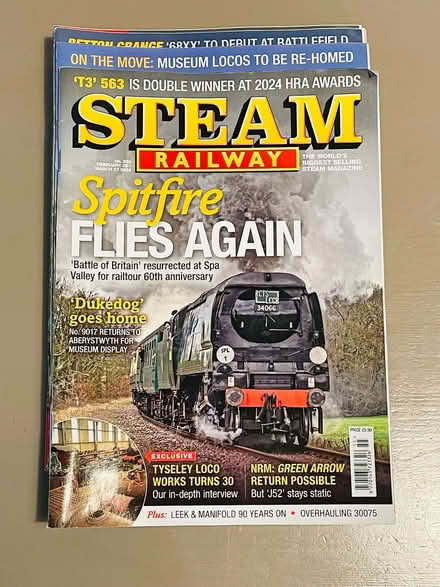 Photo of free Steam Railway magazines (Battledown GL53) #1