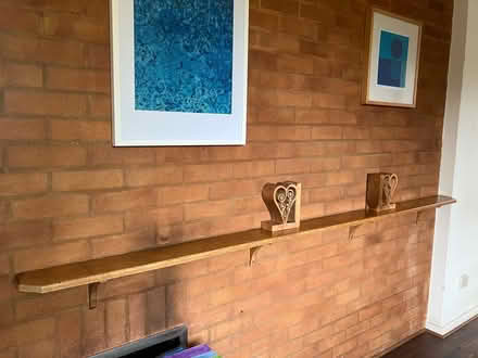Photo of free Long wooden shelf (Rusthall TN4) #1