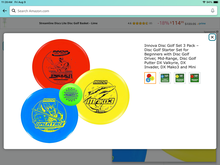 Photo of Disc Golf frisbee set (Alameda) #1