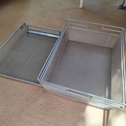 Photo of free 2 metal filing trays (New Southgate N11) #1