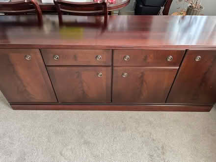 Photo of free Mahogany sideboard (Broad Green L14) #1