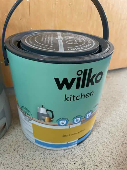 Photo of free Matt Mustard yellow wall paint new (Nw10 Harlesden) #2