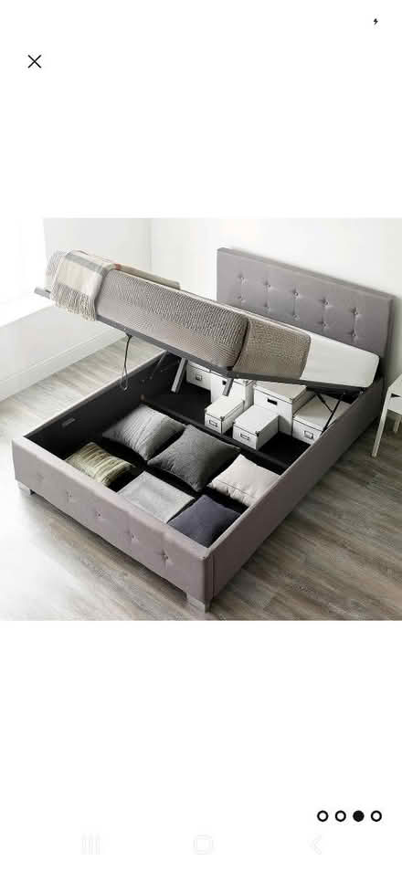 Photo of free King size ottoman stroage bed (W14) #2